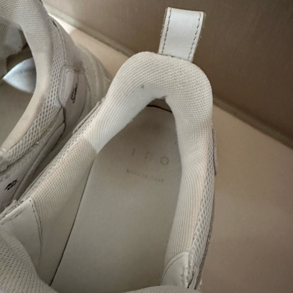 IRO CURVE RUNNERX, GRAFFITIED‎ WHITE SNEAKER SIZE 9 - Picture 10 of 11